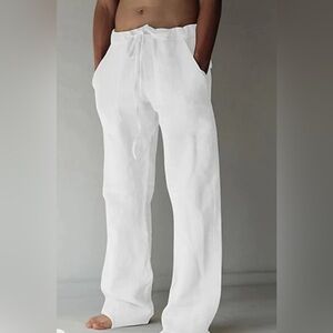 Sulka  Linen Pants L 40 Tall New